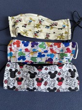 Mund Nasen Maske Motiv Disney Selbstgenäht 6 Stück
