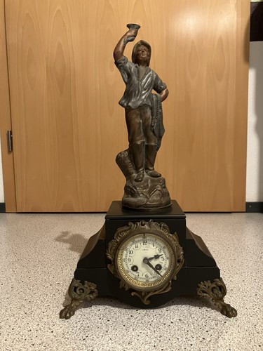 Antike figurenuhr pendeluhr - antike,