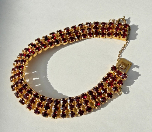 Altes böhmen strassarmband - altes,