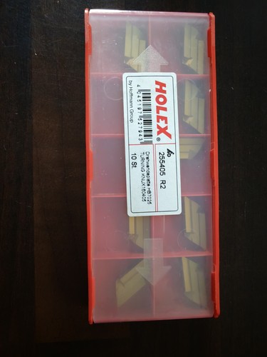 10x wendeschneidplatten holex - wendeschneidplatten,