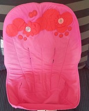 Bugaboo Cameleon Sitz Stoffbezug Einlage in rosa mit Blumen - gebraucht