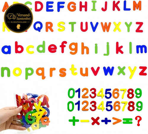 Magnetische buchstaben zahlen - magnetische,
