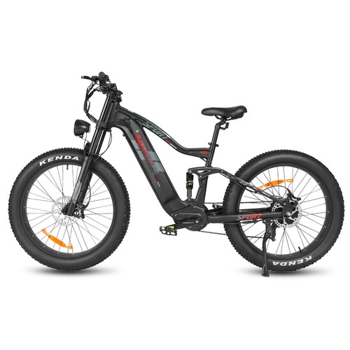 Vollgefedertes fatbike pedelec - vollgefedertes,