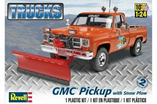 Revell gmc pick with snow - pick-up,