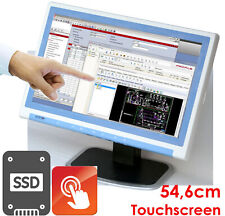 AIO INDUSTRIE COMPUTER POC-W211 i7 CPU 8GB RAM 54cm TOUCHSCREEN SSD HDD V252