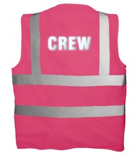 Warnweste bedruckt mit