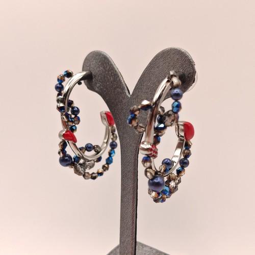Swarovski ohrring creolen - ohrring,