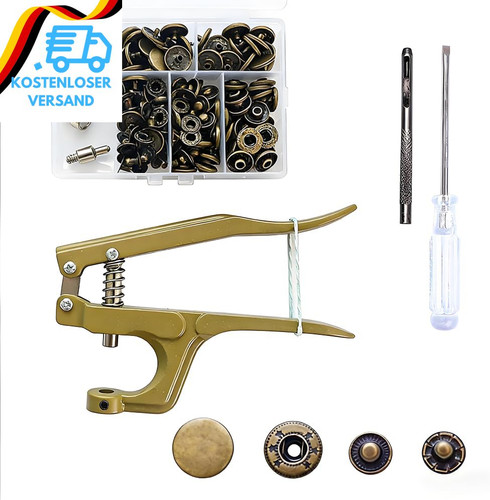 Druckknopf set stück 15mm - stück,
