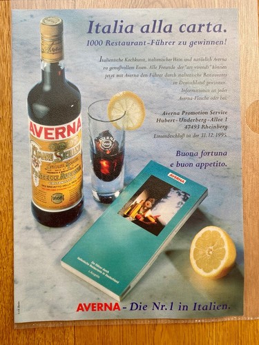 Averna italia alla carta amaro - averna,