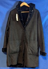 HEINE,  Damen Winter Mantel mit Kapuze,  Gr. XL,  Farbe Schwarz,  Gewicht 1350g,