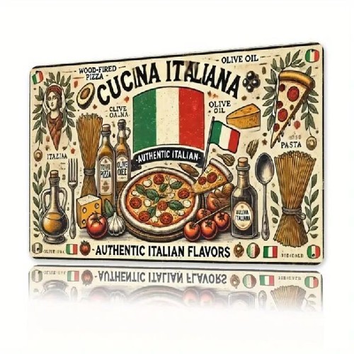 Blechschild italienische