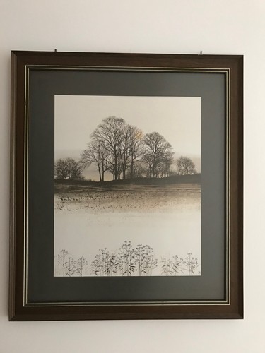 Großes bild mit bilderrahmen - großes,