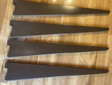 2 Paar große breite Bodenträger DIY Element System stabil 38cm