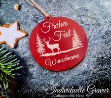 Weihnachtskugel Anhänger mit