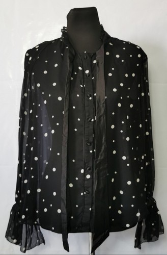 Vintage seidenbluse silk - ,