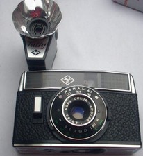 "AGFA PARAMAT + Blitzlicht Tully + Original Agfa Taschen" mind. 60 Jahre alt