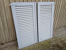 1 Paar Fensterladen - Holz -