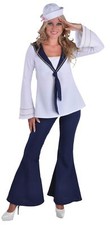 Matrosen-Anzug blau weiß Hose