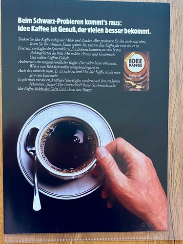 Idee kaffee original - original, 1982