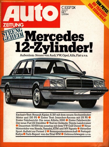 Zeitschrift auto zeitung 7 - zeitung, #7