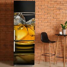 Kühlschrankaufkleber Selbstklebend Sticker Dekoration Küche Whisky Glas