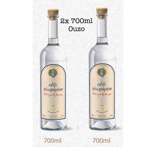 Ouzo plomari mitilinis - mitilinis, 40%