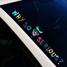 Frontscheibenaufkleber Joker