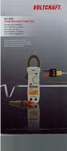Voltcraft 519 stromzange - voltcraft,