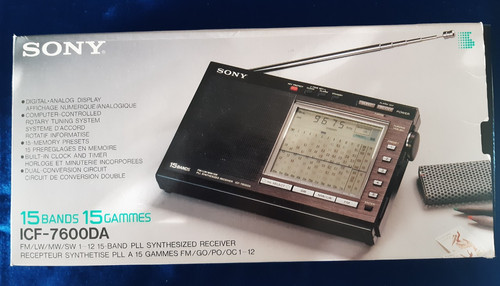 Sony icf 7600 - sony, da