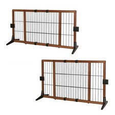 lionto Absperrgitter Hundeschutzgitter Treppengitter Welpenschutzgitter