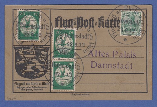 Reich flugpost am rhein - reich,