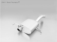 Remus Sportauspuff Alfa Romeo 147 Typ 937 102mm eingerollt abgeschrägt schwarz