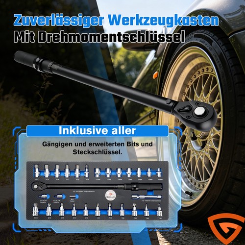 Drehmomentschlüssel satz - drehmomentschlÜssel, 1/2"