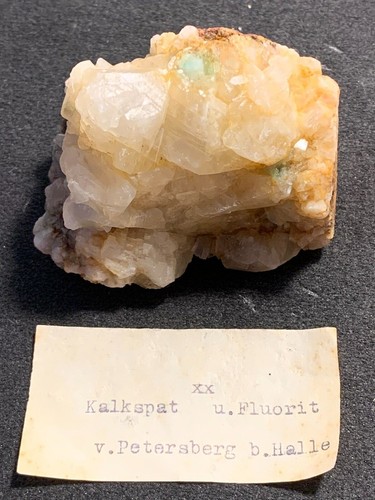 Fluorit calcit - fluorit,,