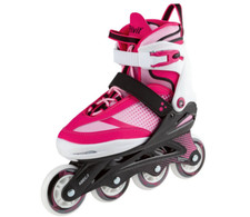 CRIVIT Jugend-Softboot-Inlineskate pink Gr. 37-41 mit Längeneinstellung