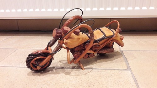Holzmotorrad deko geschenk - holzmotorrad,, deko,
