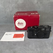 Leica M2 Black Paint Rewind
