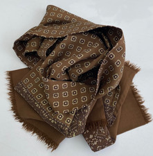 % 100 Seidenschal Herren Schal