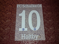 FC Schalke 04 Holtby 10 Flock Beflockung für Trikot Spielertrikot z0204