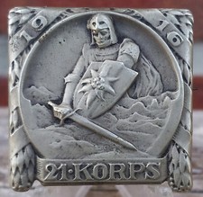 Kappenabzeichen Ku.K 21. Korps 1916 Mütze Orden Ehrenzeichen Orig. Auszeichnung