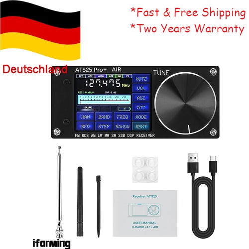 Ats25 pro ssb mw - fm, sw