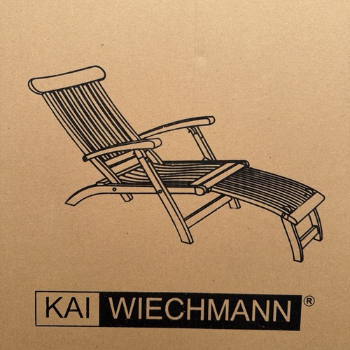 Teak deckchair europa klappbar - deckchair,