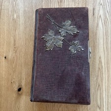 Jugendstil Fotoalbum Wildleder
