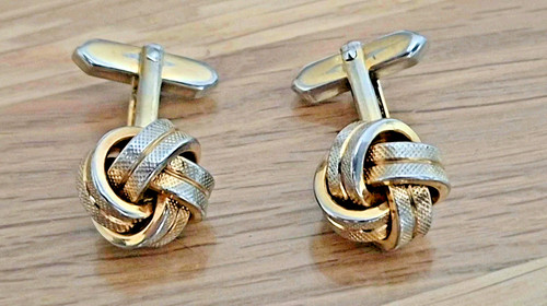 Manschettenknöpfe knoten form - knoten,