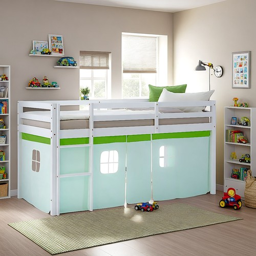 Hochbett 90x200 kinderbett - hochbett,