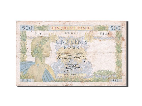 Geldschein frankreich 500 - geldschein,,