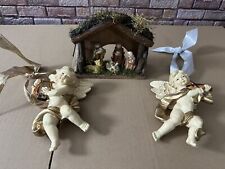 Deko Engel Creme  weiß Putte