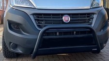 63mm Frontschutzbügel schwarz matt Fiat Ducato 2014-2024 TÜV Eintragungsfrei,