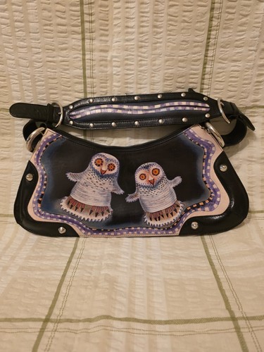 Bambas lederhandtasche eulen - bambas,