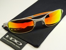 Oakley Square Wire 2.0 Silver Fire Sonnenbrille Wiretap Deadbolt Nanowire Why 3